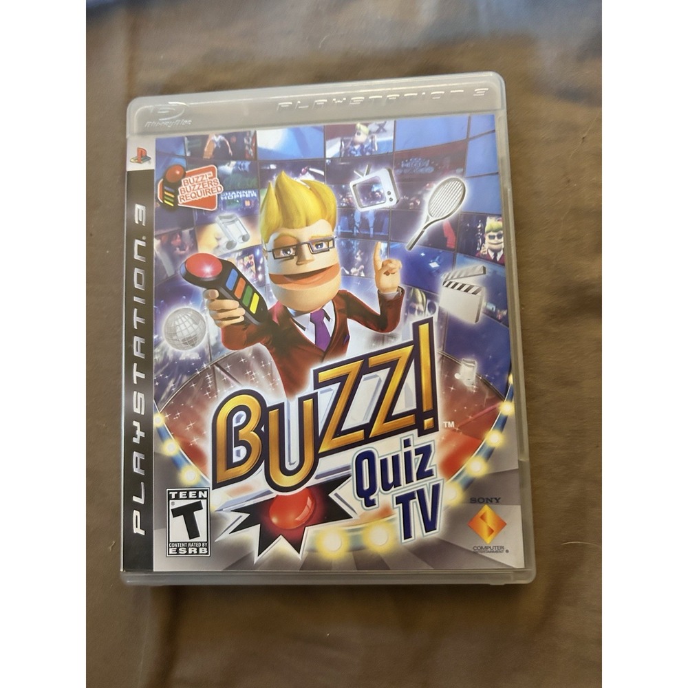 Buzz Quiz TV Sony‎ PlayStation 3